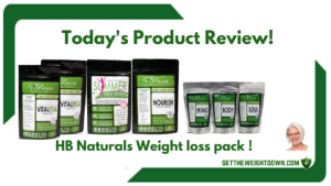 HB Naturals Weight Loss Pack Supplements